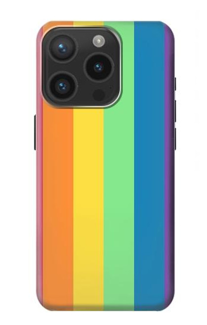 S3699 Fierté LGBT Etui Coque Housse pour iPhone 15 Pro