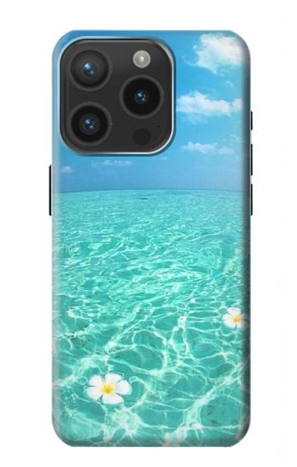 S3720 Summer Ocean Beach Etui Coque Housse pour iPhone 15 Pro