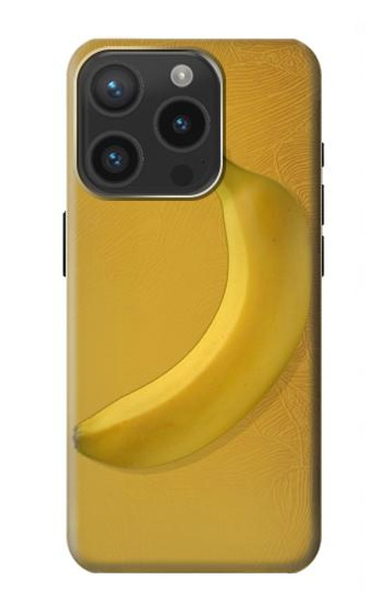 S3872 Banane Etui Coque Housse pour iPhone 15 Pro