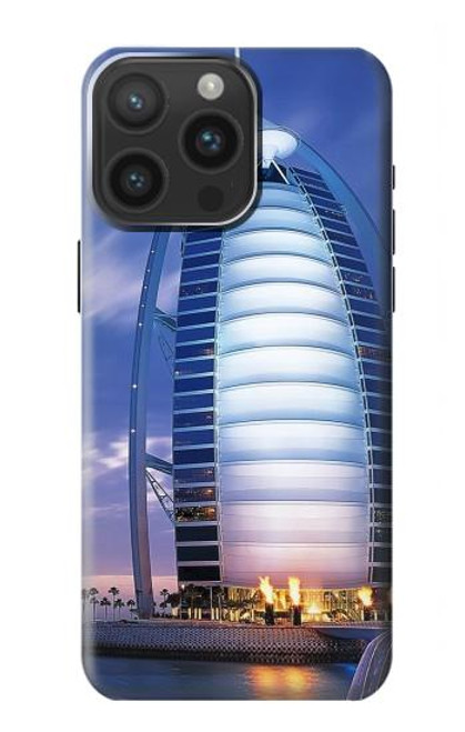 S0853 Dubaï Surf Centre Etui Coque Housse pour iPhone 15 Pro Max