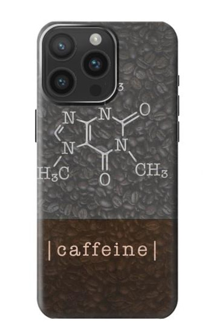 S3475 La caféine moléculaire Etui Coque Housse pour iPhone 15 Pro Max