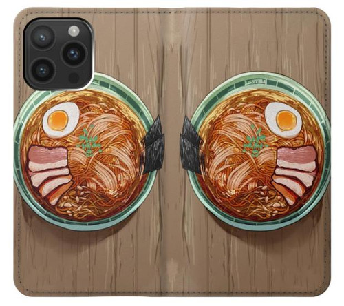 S3756 Nouilles ramen Etui Coque Housse pour iPhone 15 Pro Max