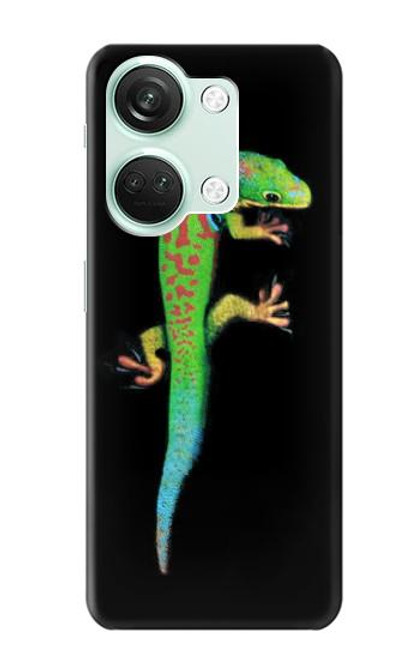 S0125 Vert Gecko Madagascan Etui Coque Housse pour OnePlus Nord 3