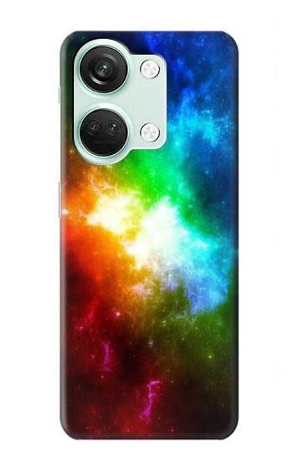 S2312 Arc en ciel coloré espace Galaxie Etui Coque Housse pour OnePlus Nord 3