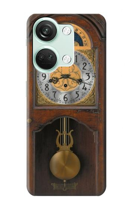 S3173 Grand-père Horloge Antique Horloge murale Etui Coque Housse pour OnePlus Nord 3