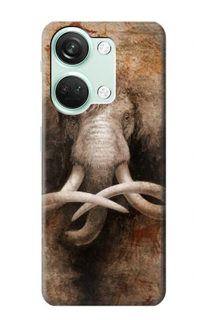 S3427 Mammoth Ancient Art la Grotte Etui Coque Housse pour OnePlus Nord 3