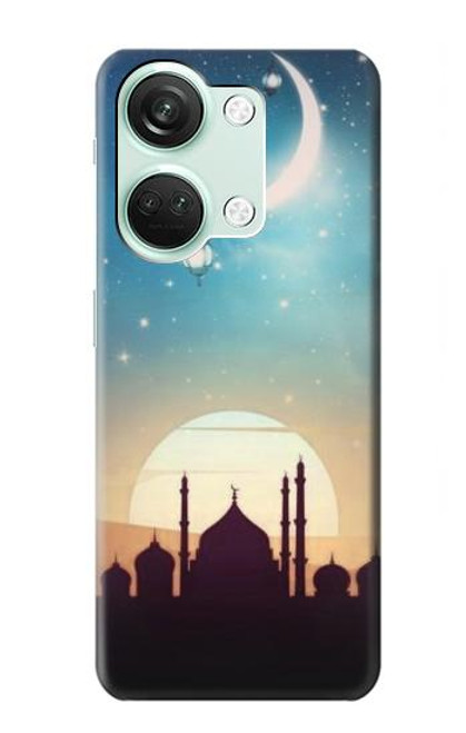 S3502 Coucher de soleil islamique Etui Coque Housse pour OnePlus Nord 3