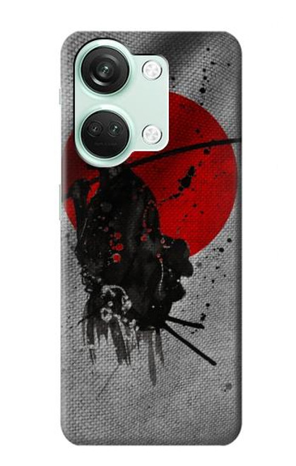 S3517 Japon Drapeau Samurai Etui Coque Housse pour OnePlus Nord 3