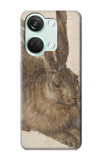 S3781 Albrecht Durer Young Hare Etui Coque Housse pour OnePlus Nord 3