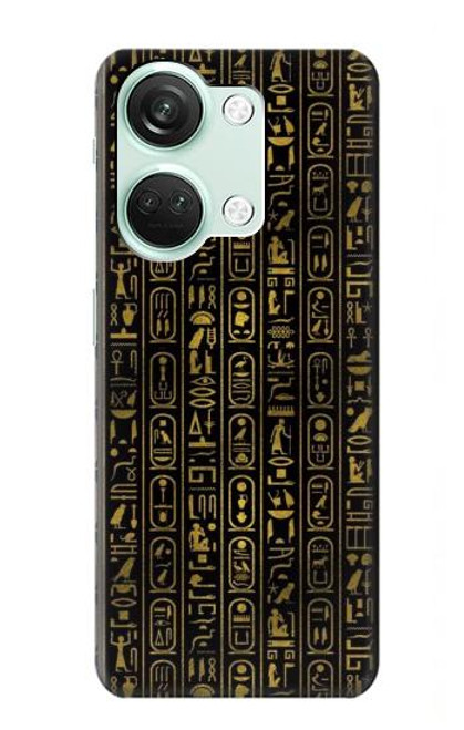 S3869 Hiéroglyphe égyptien antique Etui Coque Housse pour OnePlus Nord 3