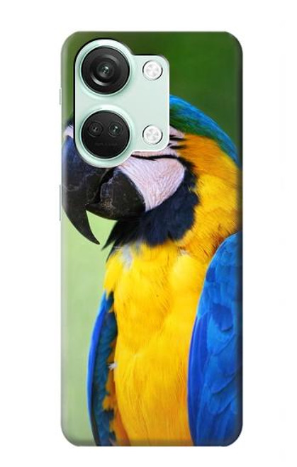 S3888 Ara Visage Oiseau Etui Coque Housse pour OnePlus Nord 3