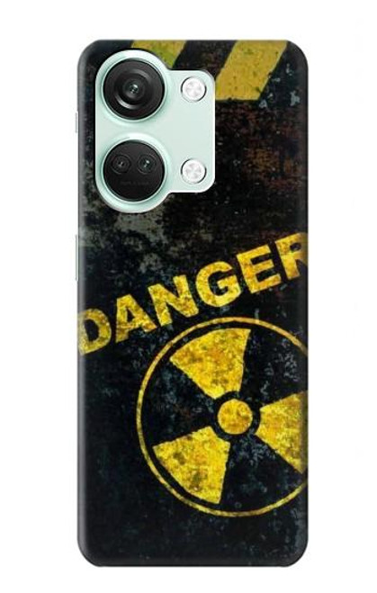 S3891 Risque nucléaire Danger Etui Coque Housse pour OnePlus Nord 3