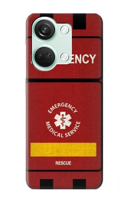 S3957 Service médical d'urgence Etui Coque Housse pour OnePlus Nord 3