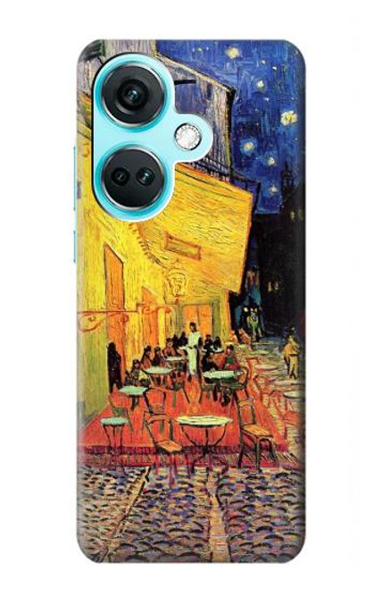 S0929 Van Gogh Café Terrasse Etui Coque Housse pour OnePlus Nord CE3