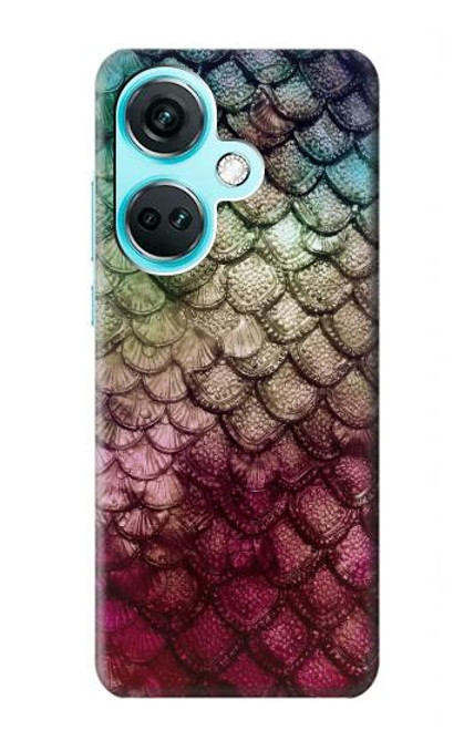 S3539 Sirène écailles de poisson Etui Coque Housse pour OnePlus Nord CE3