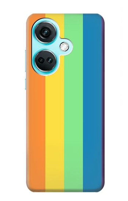 S3699 Fierté LGBT Etui Coque Housse pour OnePlus Nord CE3