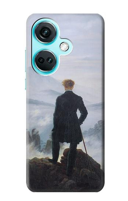 S3789 Wanderer above the Sea of Fog Etui Coque Housse pour OnePlus Nord CE3