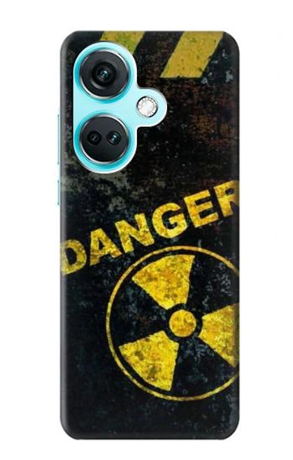 S3891 Risque nucléaire Danger Etui Coque Housse pour OnePlus Nord CE3
