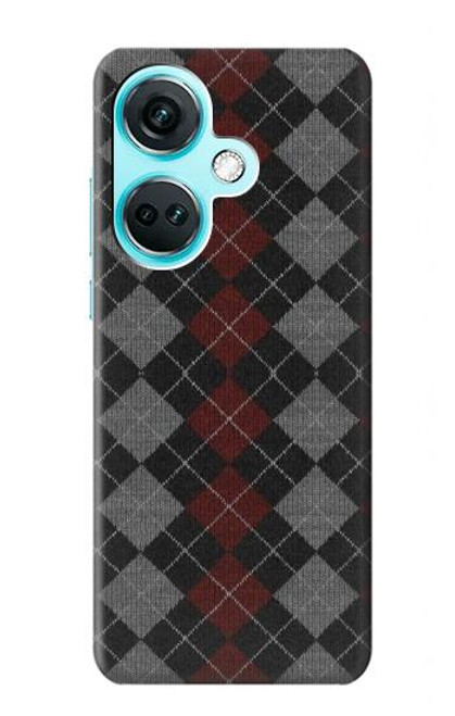 S3907 Texture de chandail Etui Coque Housse pour OnePlus Nord CE3