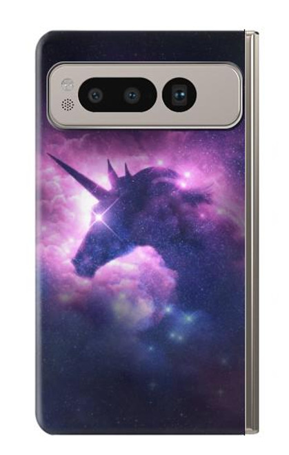 S3538 Licorne Galaxie Etui Coque Housse pour Google Pixel Fold