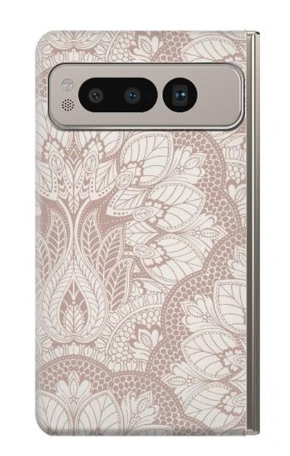 S3580 Mandal Art ligne Etui Coque Housse pour Google Pixel Fold