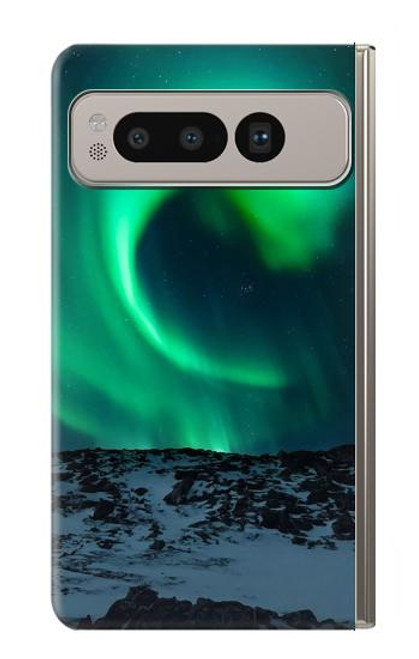 S3667 Aurora Northern Light Etui Coque Housse pour Google Pixel Fold