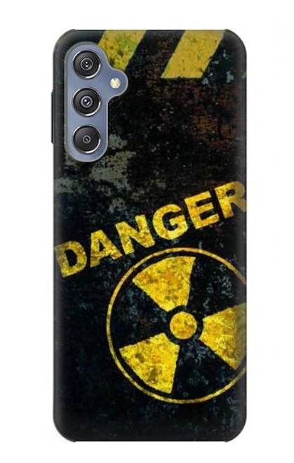 S3891 Risque nucléaire Danger Etui Coque Housse pour Samsung Galaxy M34 5G