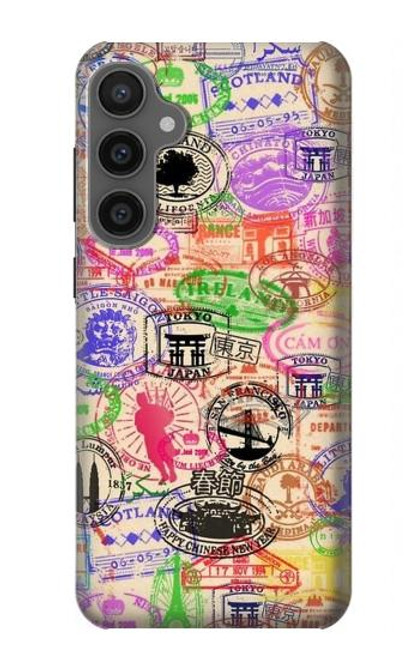 S3904 Timbres de voyage Etui Coque Housse pour Samsung Galaxy S23 FE