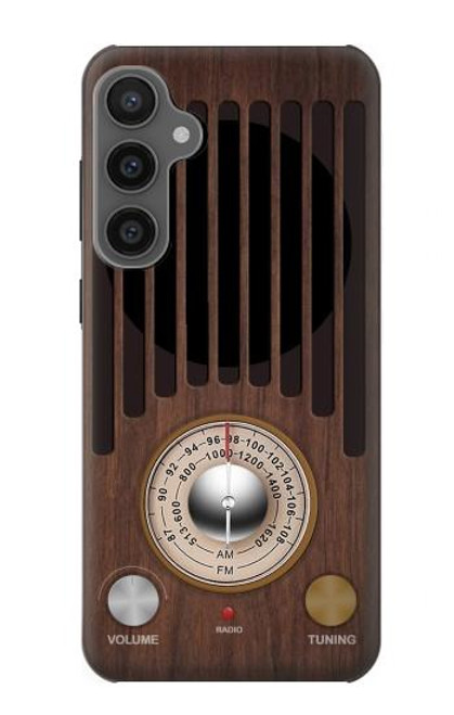 S3935 Graphique du tuner radio FM AM Etui Coque Housse pour Samsung Galaxy S23 FE