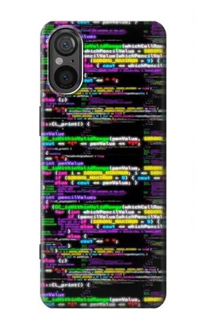 S3420 codage Programmeur Etui Coque Housse pour Sony Xperia 5 V