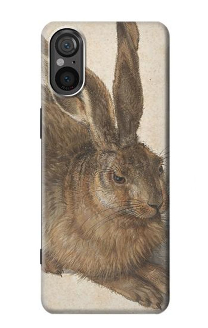 S3781 Albrecht Durer Young Hare Etui Coque Housse pour Sony Xperia 5 V
