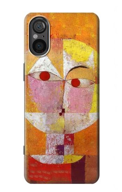 S3811 Paul Klee Senecio Homme Tête Etui Coque Housse pour Sony Xperia 5 V