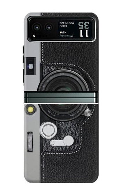 S3922 Impression graphique de l'obturateur de l'objectif de l'appareil photo Etui Coque Housse pour Motorola Razr 40