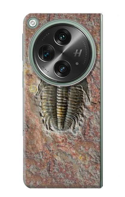 S1454 trilobite Fossile Etui Coque Housse pour OnePlus OPEN