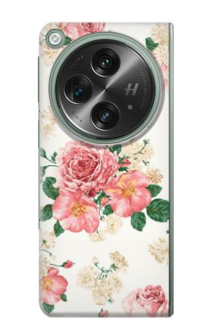 S1859 Motif Rose Etui Coque Housse pour OnePlus OPEN