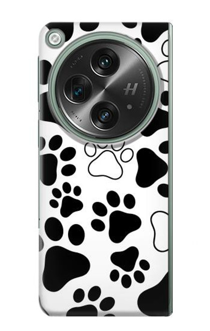 S2904 Chien d'impression de patte Etui Coque Housse pour OnePlus OPEN