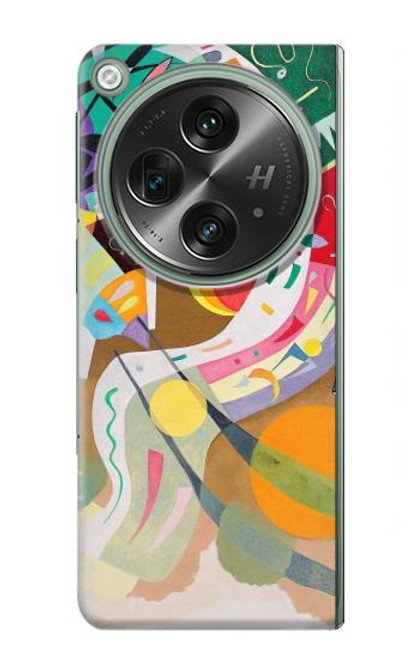 S3346 Vasily Kandinsky Guggenheim Etui Coque Housse pour OnePlus OPEN