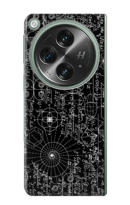 S3808 Tableau noir de mathématiques Etui Coque Housse pour OnePlus OPEN
