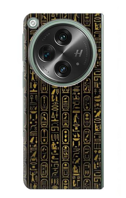 S3869 Hiéroglyphe égyptien antique Etui Coque Housse pour OnePlus OPEN