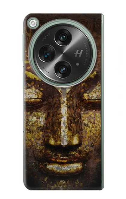 S3874 Symbole Ohm du visage de Bouddha Etui Coque Housse pour OnePlus OPEN