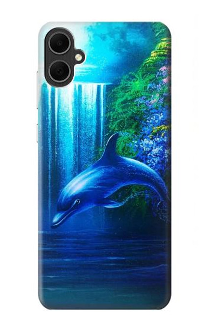 S0385 Dauphin Etui Coque Housse pour Samsung Galaxy A05