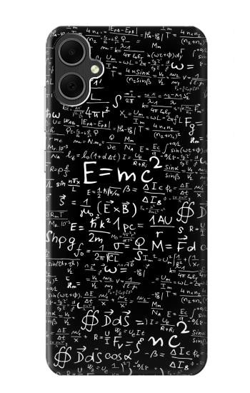S2574 Mathématiques Physique Noirboard équation Etui Coque Housse pour Samsung Galaxy A05