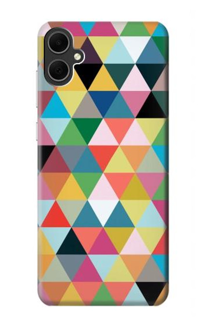 S3049 Triangles Couleurs vibrantes Etui Coque Housse pour Samsung Galaxy A05 S3049 Triangles Couleurs vibrantes Etui Coque Housse pour Samsung Galaxy A05