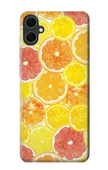 S3408 citron Etui Coque Housse pour Samsung Galaxy A05