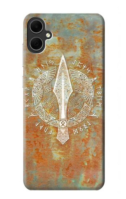 S3827 Lance Gungnir d'Odin Norse Viking Symbol Etui Coque Housse pour Samsung Galaxy A05