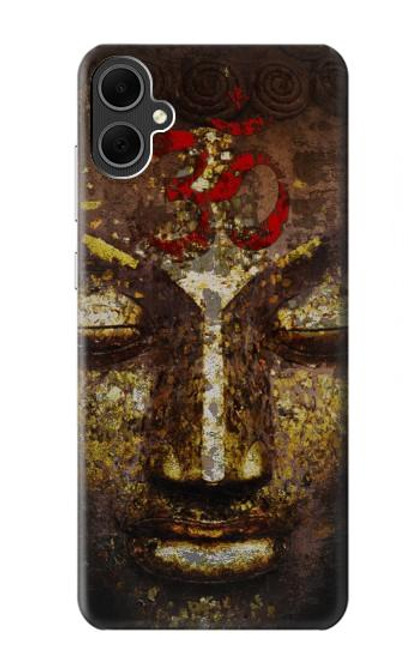 S3874 Symbole Ohm du visage de Bouddha Etui Coque Housse pour Samsung Galaxy A05