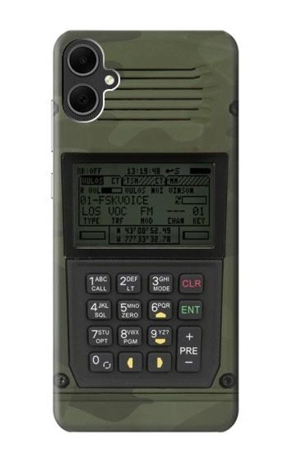 S3959 Impression graphique de la radio militaire Etui Coque Housse pour Samsung Galaxy A05