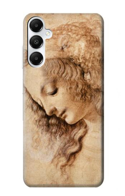 S1045 Leonardo da Vinci Femme Head Etui Coque Housse pour Samsung Galaxy A05s