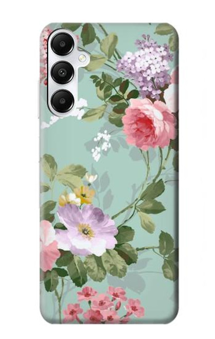 S2178 Peinture Fleur Art Floral Etui Coque Housse pour Samsung Galaxy A05s