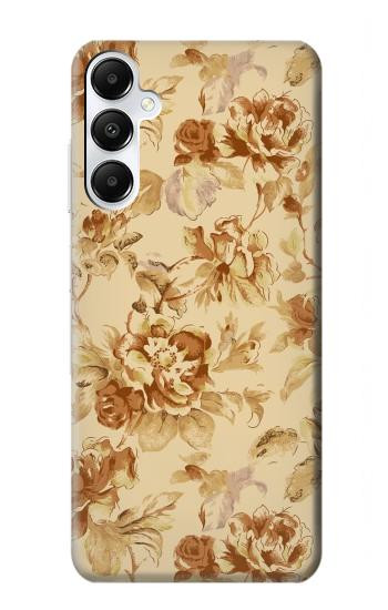 S2180 Motif Fleur Floral Millésime Etui Coque Housse pour Samsung Galaxy A05s